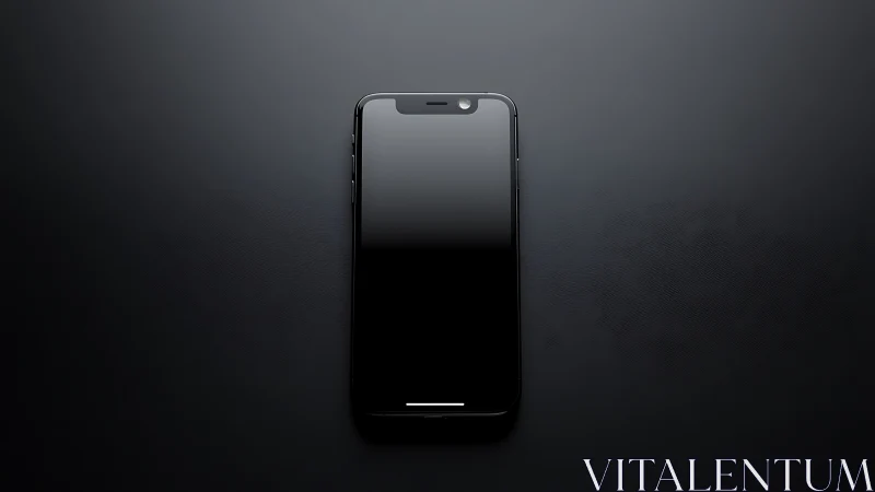 Void-Gazing Rectangle: The Dark Sentinel's Minimalist Vigil.