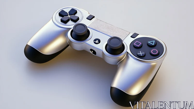 PlayStation DualSense Controller with Iridescent Pearl White Finish