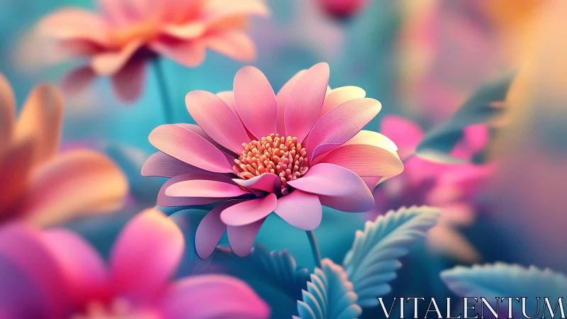 High-Definition Digital Botanical Rendering With Multispectral Chromatic Gradients