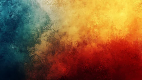 Diffused tri-color abstraction with textured gradient field.