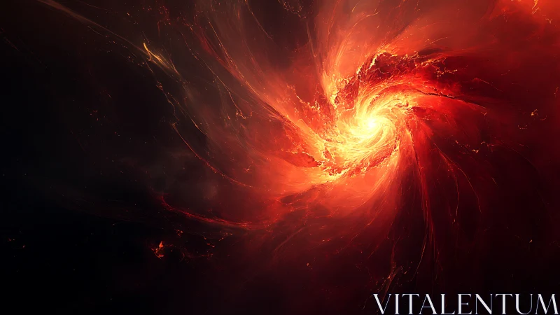 Spiral plasma structure emits concentrated radial light field