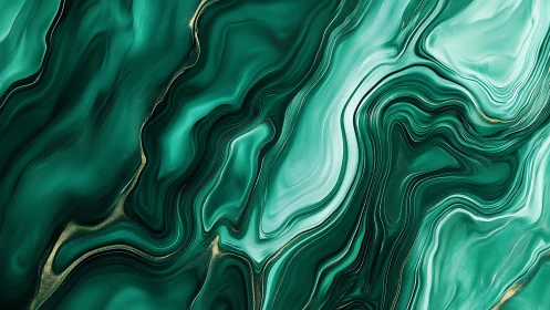 Emerald rivers ripple through marble dreams and liquid light