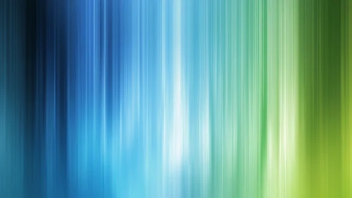 Abstract vertical lines in blue and green gradient digital art.