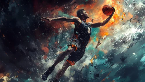 Sky-scorching slam dunker carved from stormlight and fire.