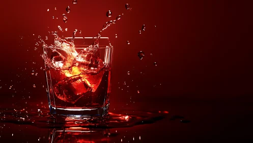 Scarlet Splash: Crimson Collision Dance.