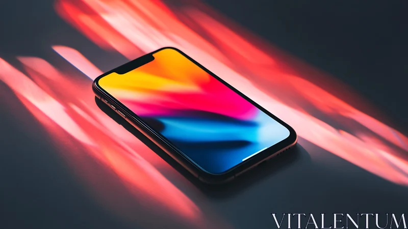 Vibrant Digital Dreams on Glass.