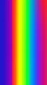 Vibrant vertical rainbow spectrum gradient background.