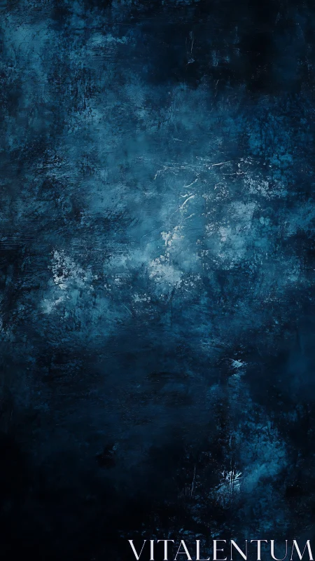 Deep textured blue abstract field with layered tonal gradients