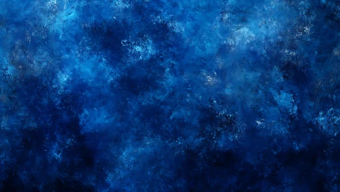 Midnight blues collide as clouds of color quietly roar