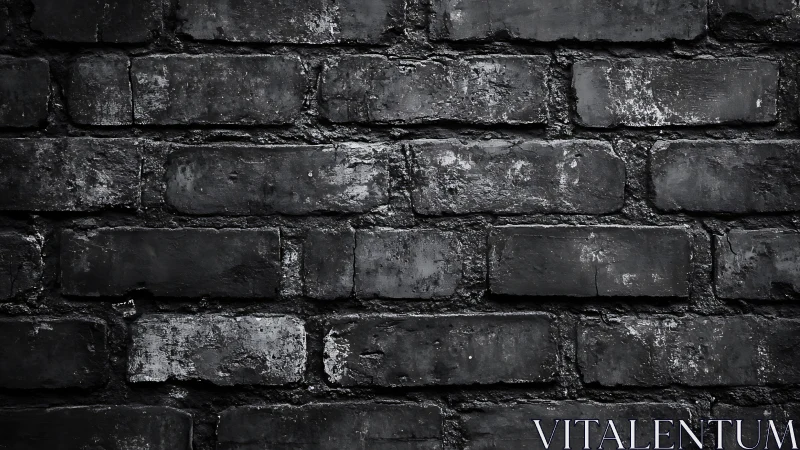 Dark weathered brick wall shows gritty urban character.