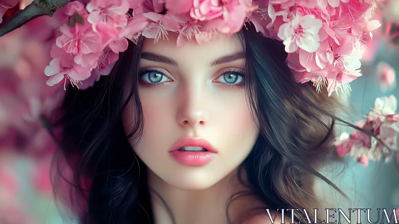 Soft spring portrait blooms with gentle color and quiet grace