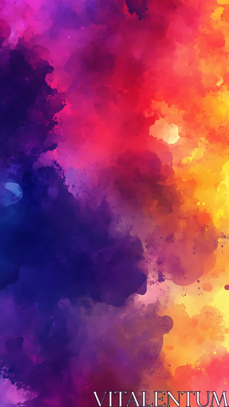 Radiant clouds of color drift softly across a dreamy sky