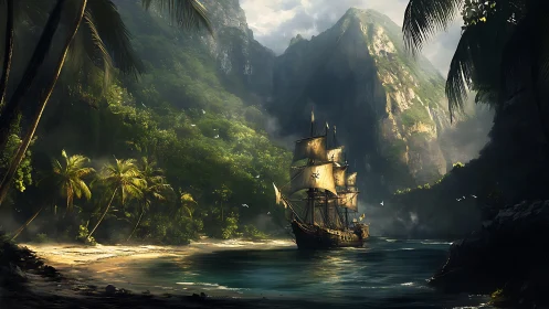 Galleon's Secret Bay: Where Jungle Meets Legend.