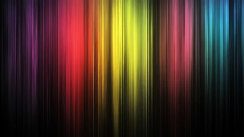 Vertical spectrum bands forming colorful abstract backdrop.