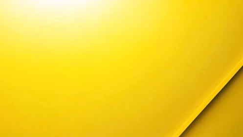 Monochrome yellow gradient plane with diagonal structural edge.