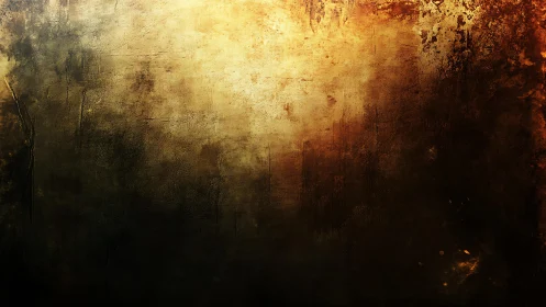 Grungy Textured Background with Warm Golden and Brown Tones.