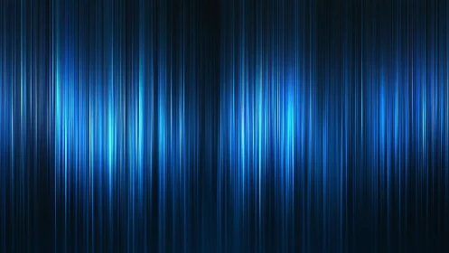 Vertical blue light streak gradients render high-intensity bands