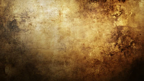 Grunge surface texture shows worn, cracked brown patina