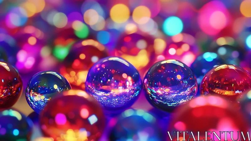 Prismatic marble constellations quietly rewrite the night