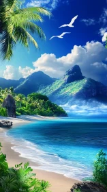 Tropical Paradise Awaits by Crystal Waters.
