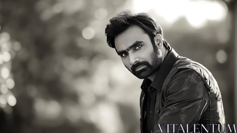 Thoughtful man in soft light sharing a quiet reflective mood.