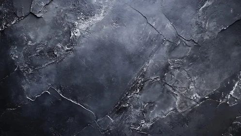 Dark cracked stone surface with subtle natural texture.