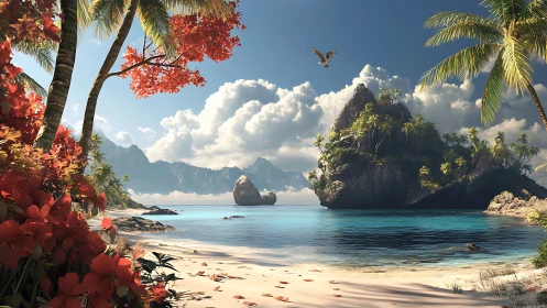 A Tropical Paradise Where Mountains Meet Crystal Waters.