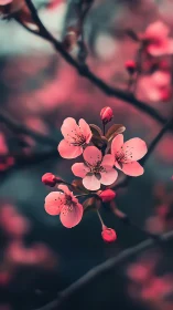 Coral Blossoms in Soft Focus.