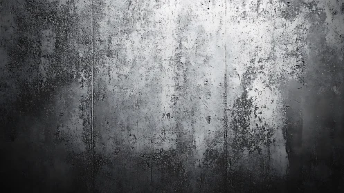 Weathered concrete wall full of moody gray textures.