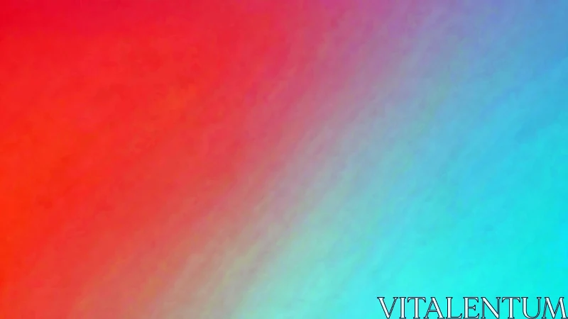 Gentle rainbow gradient blending warm red to cool teal.