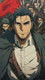 Battle-worn commander leads determined army into rising storm