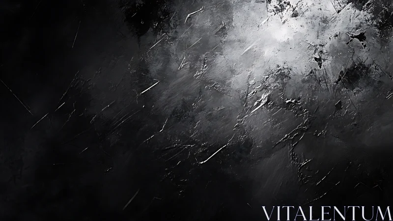 Midnight metal clouds scrape light from a bruised void