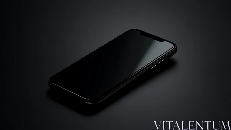 Modern Elegance: The Sleek Smartphone in Motion.