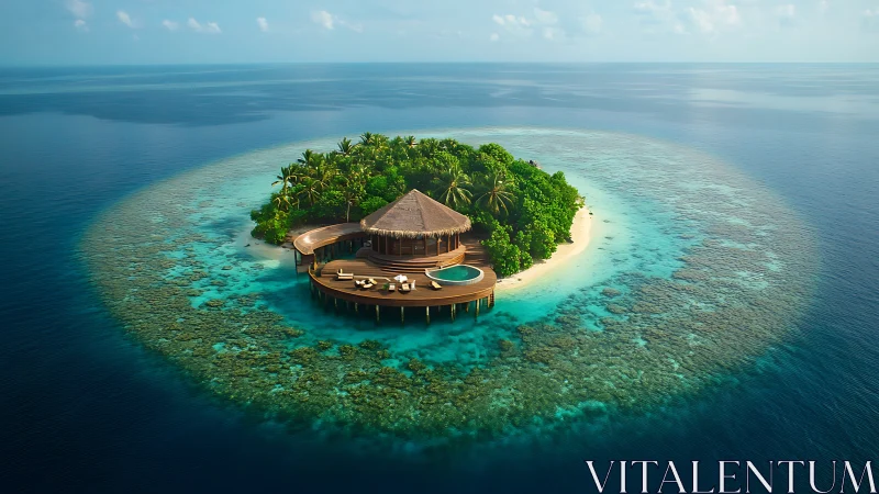 Luxury Private Island Resort with Overwater Villa and Beach Sanctuary