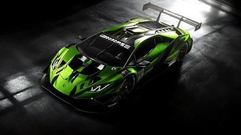 Venom-bright track beast waits, coiled under studio spotlights