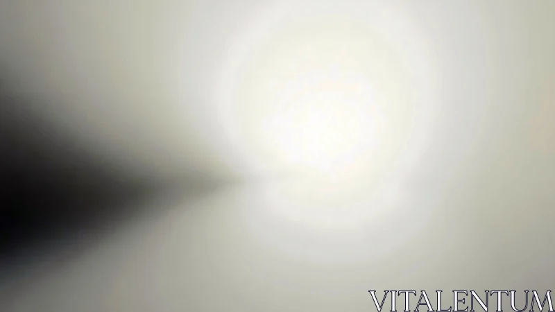 Radial gradient light with central glow and dark tapering edge.