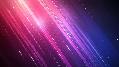 Vibrant abstract light streaks in pink and purple digital art style.
