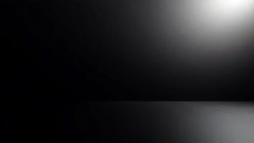 Minimal gradient background displays smooth light on surface