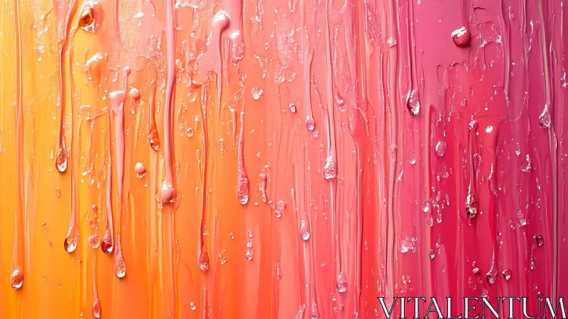 Liquid sunset drips across a radiant neon candy sky.