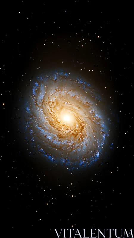 Barred spiral galaxy core with ionized star-forming ring.