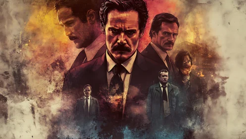 Brooding detectives adrift in wildfire smoke of memory.