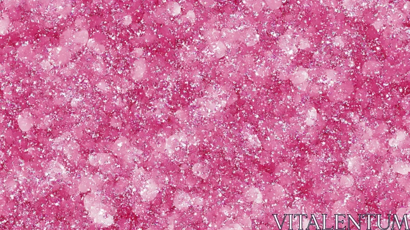 Pink glitter texture shows dense, evenly scattered sparkle