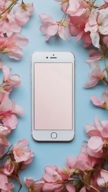 Rose Garden Meets Modern Tech: Blooms and Screens.