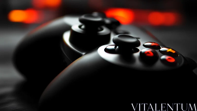 Gaming Controllers in Dimensional Depth: Photorealistic Urban Abstraction.