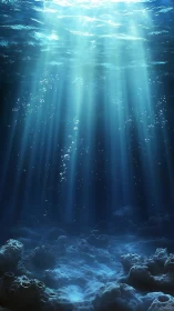 Sunken shallows drink down ladders of wandering light