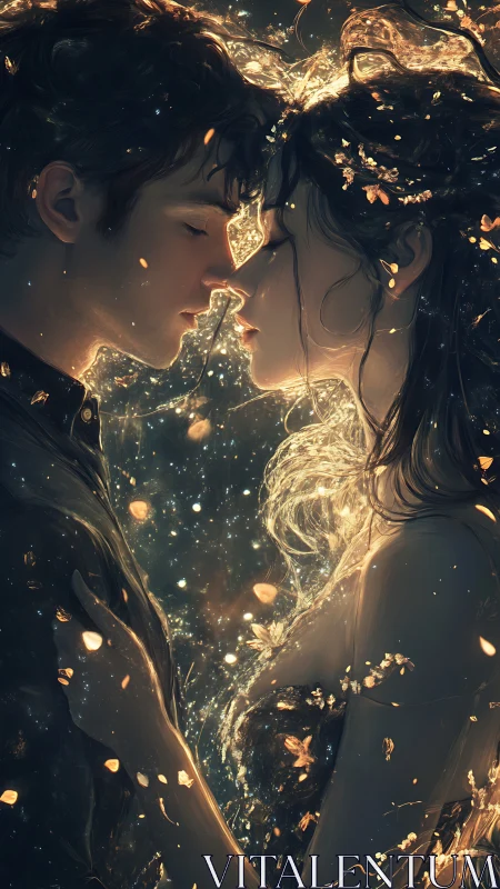 Luminous Connection: A Love Story Written in Light.