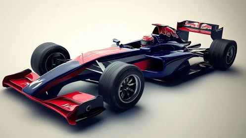 Midnight red racer coiled in aerodynamic thunderstorm gloss.