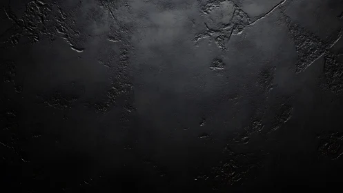 Textured matte black concrete wall with subtle light gradients