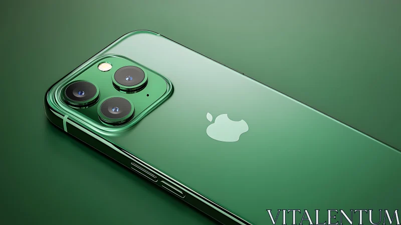 Green iPhone 13 Pro Camera System Product Shot