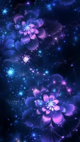 Fractal luminous blossoms emerge across a deep cosmic field